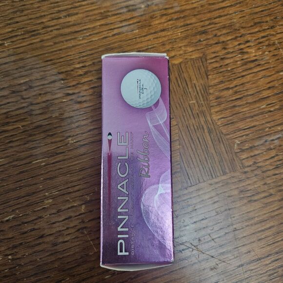 Pinnacle Ribbon Susan G. Komen For Cure Pink Golf Balls Breast Cancer - Picture 4 of 5